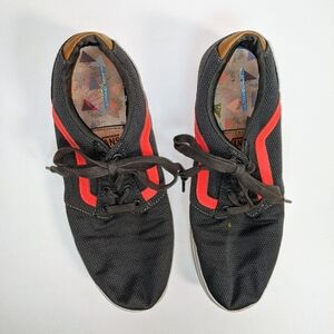 Women's Vans Gray with Orange Accent Size 11